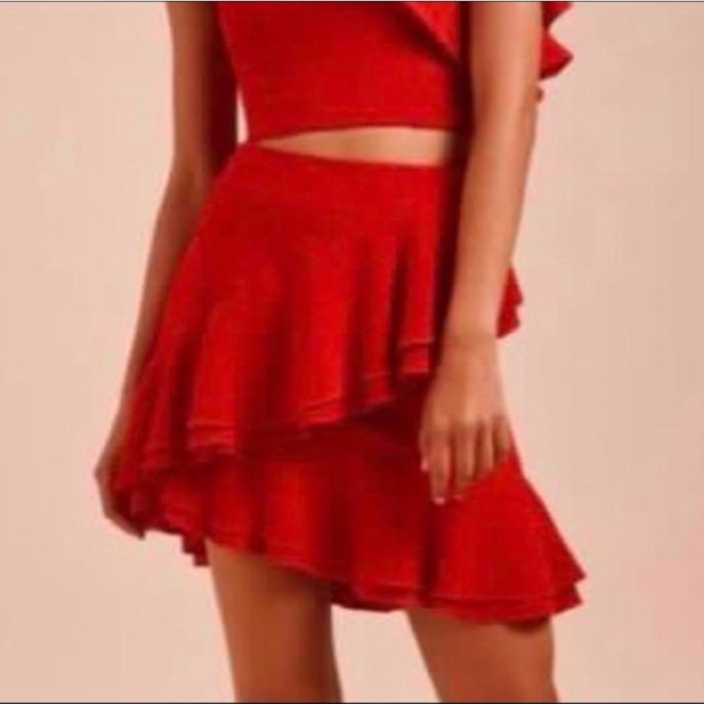 C/MEO Collective Ruffle Skirt